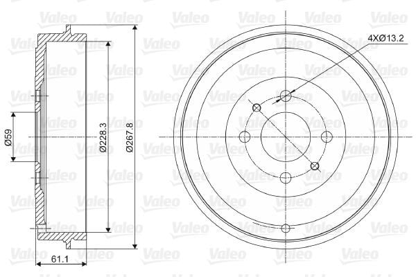 Fiat Fiorino 2007-2011 Arası 1.3 D Multijet Valeo Marka Kampana