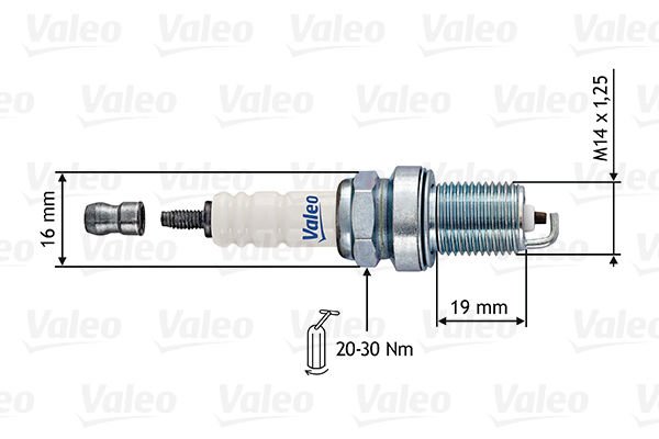 Alfa Romeo 164 1987-1998 Arası 3.0 24V Valeo Marka Buji