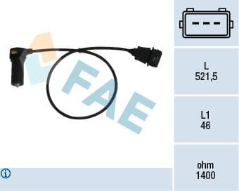 Volkswagen Polo 1995-2009 Arası 90 1.9 TDI, 1.9 TDI FAE Marka Krank Sensörü