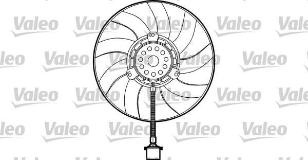 Volkswagen Golf 1997-2008 Arası 1.6, 1.9 TDI Valeo Marka Radyatör Fan ve Motoru