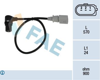 Volkswagen Polo 1995-2009 Arası 100 1.6 FAE Marka Krank Sensörü