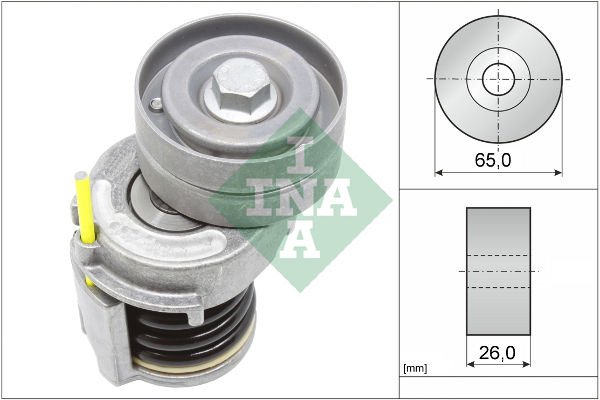 Volkswagen Passat Cc 2008-2012 Arası 1.4 TSI MultiFuel INA Marka Vantilatör Kayış Gergi Rulmanı
