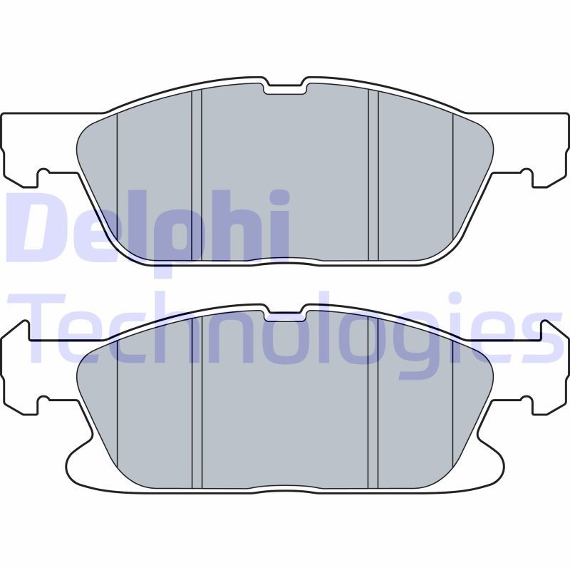 Ford Galaxy 2015-2019 Arası 2.0 EcoBlue, 2.0 EcoBlue 4x4 Delphi Marka Ön Balata