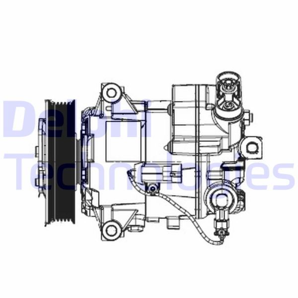 Opel Astra 2010-2015 Arası 1.6 Delphi Marka Klima Kompresörü