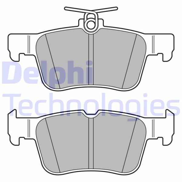 Ford Mondeo 2012-2016 Arası 2.0 EcoBoost, 2.0 Hybrid Delphi Marka Arka Balata
