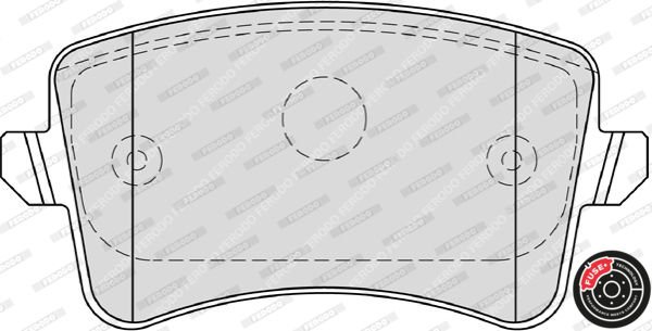 Audi A4 2007-2015 Arası S4 quattro Ferodo Marka Arka Balata