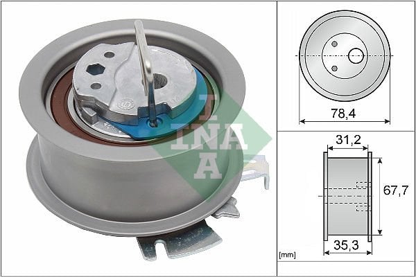 Skoda Fabia 1999-2008 Arası 1.9 TDI INA Marka Triger Gergi Rulmanı