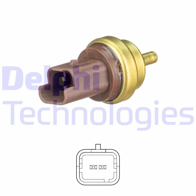 Peugeot 206 1998-2012 Arası 1.6 16V, 1.4 16V Delphi Marka Hararet Müşürü