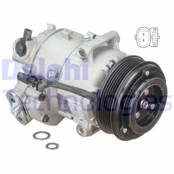 Opel Astra 2010-2015 Arası 1.6 Turbo Delphi Marka Klima Kompresörü