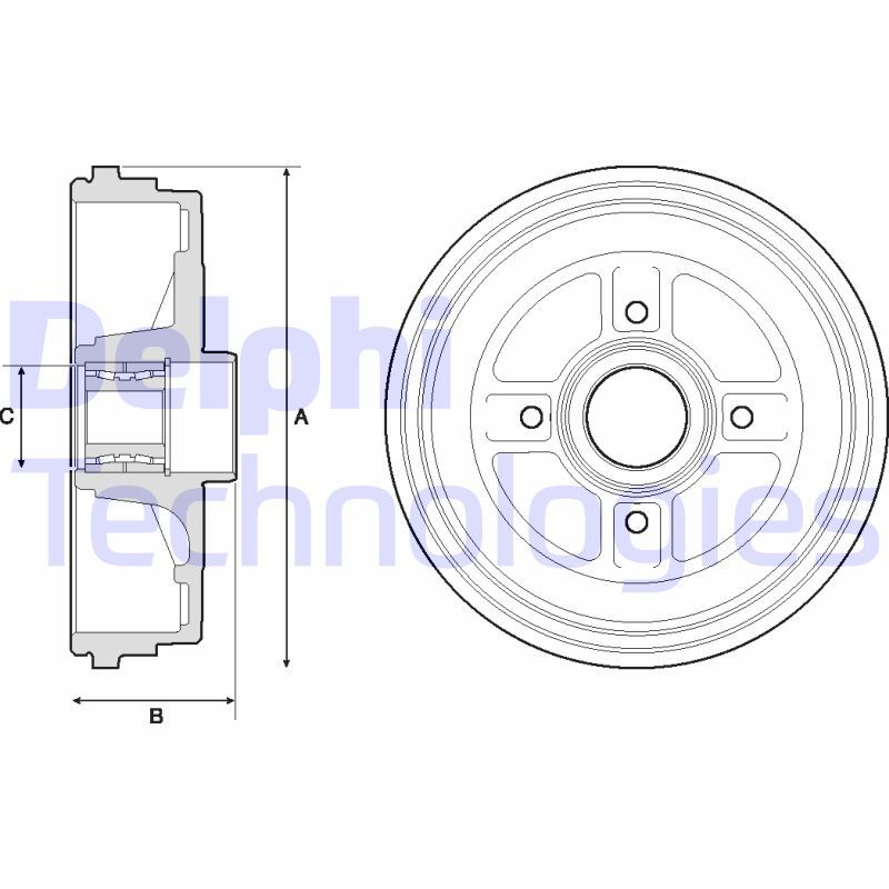 Renault Clio 2005-2014 Arası 1.2 16V Delphi Marka Kampana