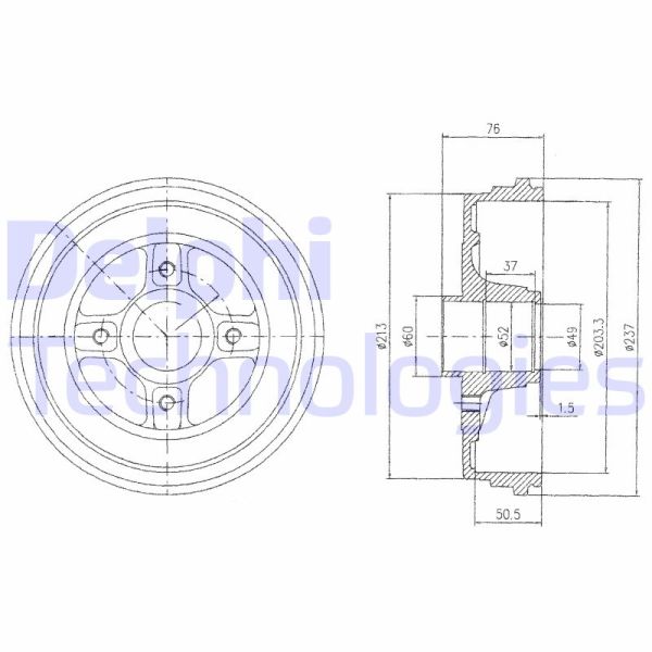 Renault Modus 2004-2008 Arası 1.2 Delphi Marka Kampana