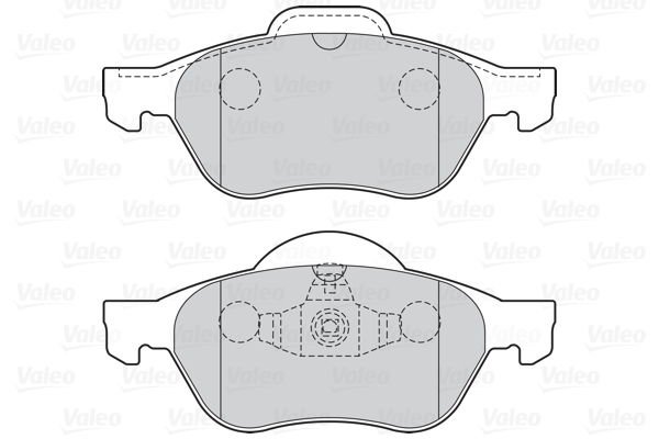 Renault Scenic 2003-2010 Arası 2.0, 1.6 Hi-Flex Valeo Marka Ön Balata