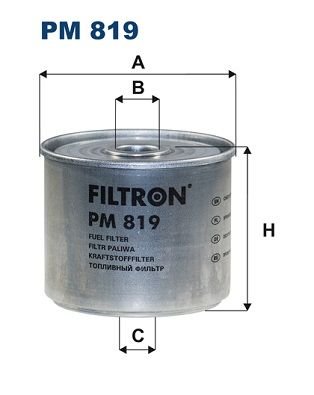 Ford Fiesta 1983-1997 Arası 1.8 D, 1.6 D Filtron Marka Yakıt Filtresi