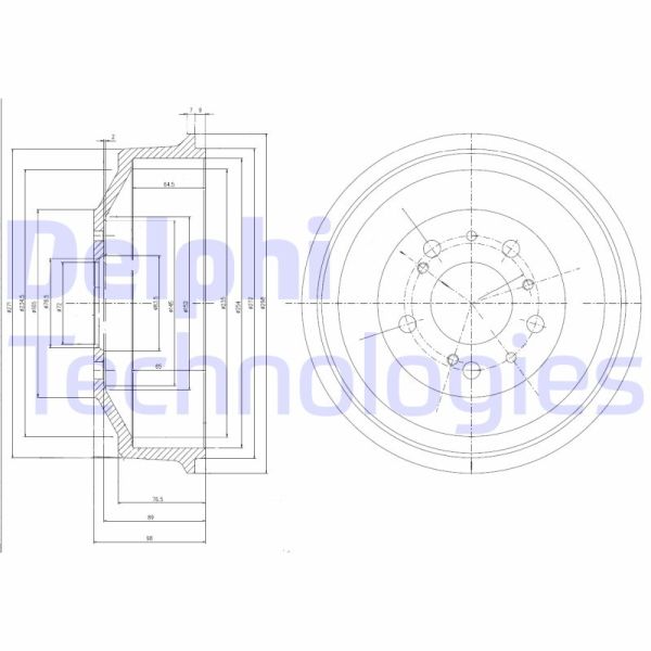 Fiat Ducato 1982-1994 Arası 2.5 D Delphi Marka Kampana