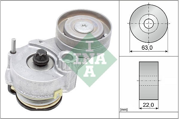 Chevrolet Orlando 2010-2014 Arası 1.8 INA Marka Vantilatör Kayış Gergi Rulmanı