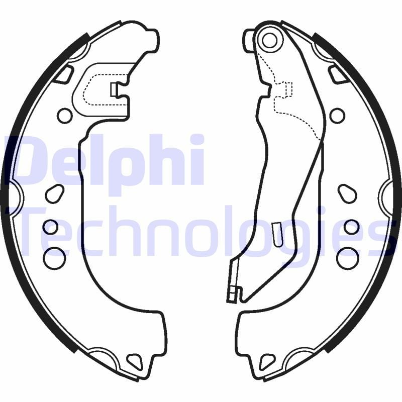 Skoda Roomster 2006-2015 Arası 1.2 TDI Delphi Marka Pabuçlu Balata