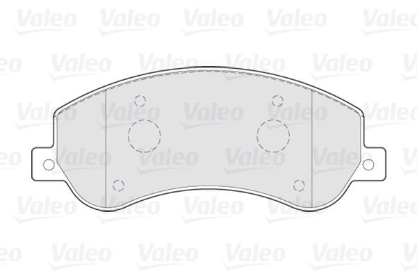 Ford Transit 2006-2014 Arası 2.2 TDCi RWD, 2.2 TDCi, 2.2 TDCi 4x4 Valeo Marka Ön Fişli Balata