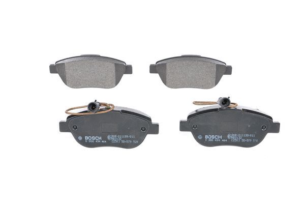 Fiat Fiorino 2007-2011 Arası 1.3 D Multijet Bosch Marka Ön Balata
