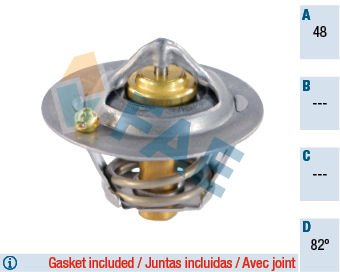 Ford Puma 1997-2002 Arası 1.7 16V, 1.4 16V FAE Marka Termostat