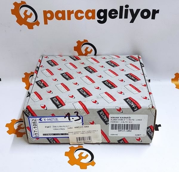 Fiorino 1.3 Euro 4 Krank kasnağı Çiftli KMT-17-1052