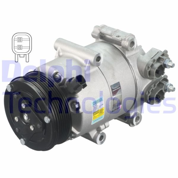 Ford Fiesta 2008-2012 Arası 1.4 TDCi Delphi Marka Klima Kompresörü