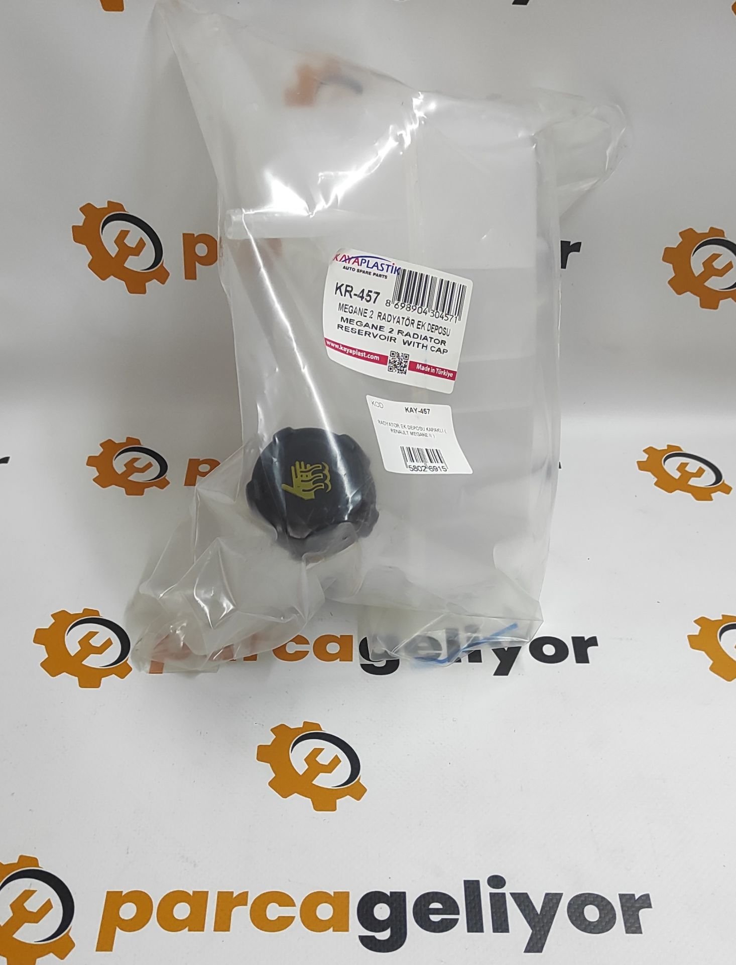 Radyatör Ek Deposu Kapaklı Scenic II 1.6 16v Kaya Plastik Marka KAY-457