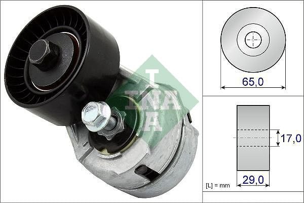 Alfa Romeo 155 1992-1997 Arası 2.0 T.S. 16V INA Marka Vantilatör Kayış Gergi Rulmanı