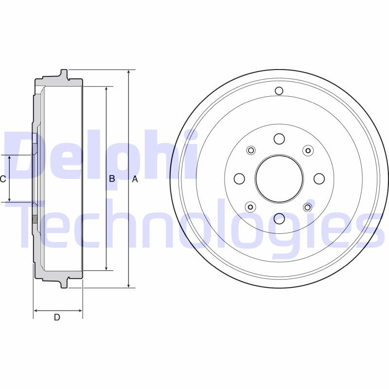 Fiat Punto Evo 2008-2012 Arası 1.4 Natural Power Delphi Marka Kampana