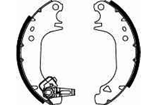 Citroen Ax 1986-1998 Arası 14 D, 11, 1.3 Sport, 14, 10 E, 10 TRW Marka Pabuçlu Balata