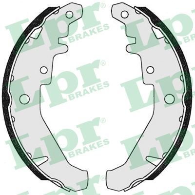 Fiat Palio 1996-2000 Arası 1.0 LPR Marka Pabuçlu Balata