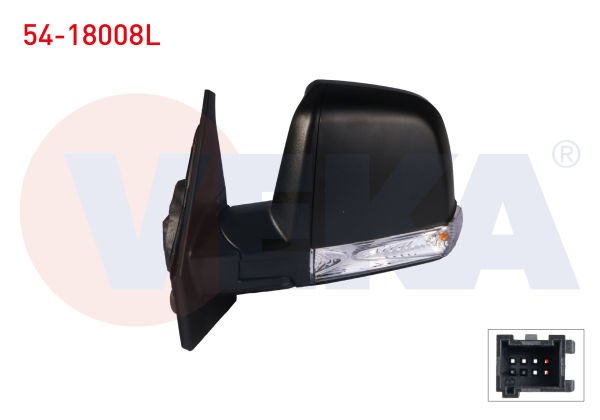 Doblo III Tek Cam Mekanik Sol Ayna Veka 54-18008L