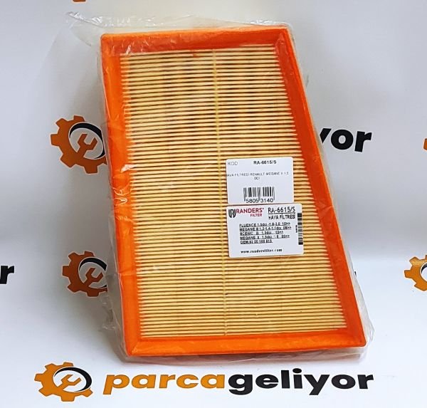 Scenic III 1.5 Hava Filtresi Randers RA-6615/S