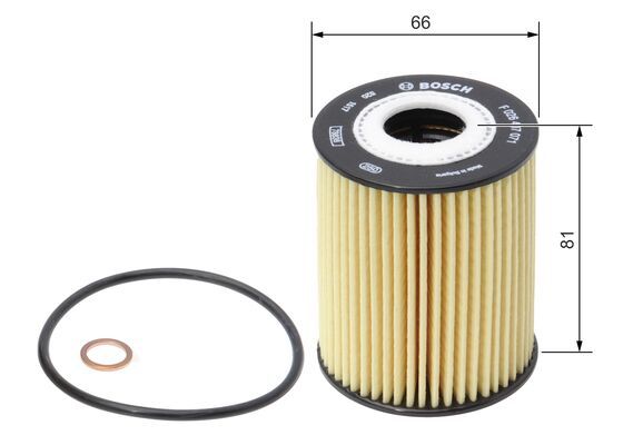Chevrolet Nubira 2005-2011 Arası 2.0 D Bosch Marka Yağ Filtresi