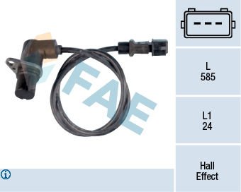 Volkswagen Golf 1989-2002 Arası 2.0, 2.0 GTI 16V FAE Marka Krank Sensörü