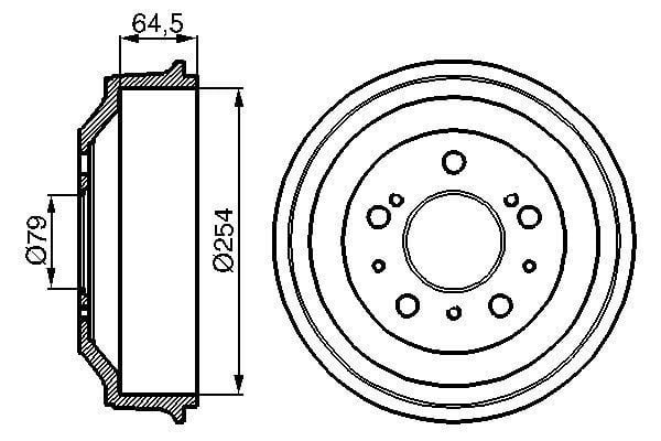 Fiat Ducato 1994-2005 Arası 2.5 D Combinato Bosch Marka Kampana