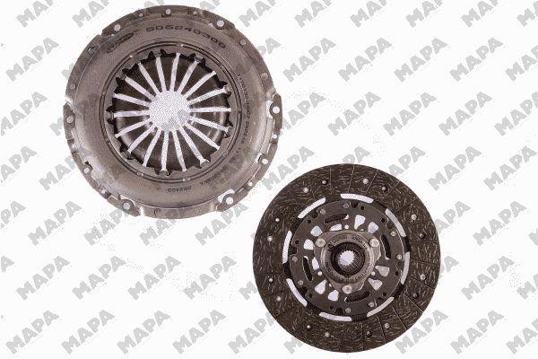 Citroen C6 2005-2012 Arası Mapa Marka Debriyaj Seti