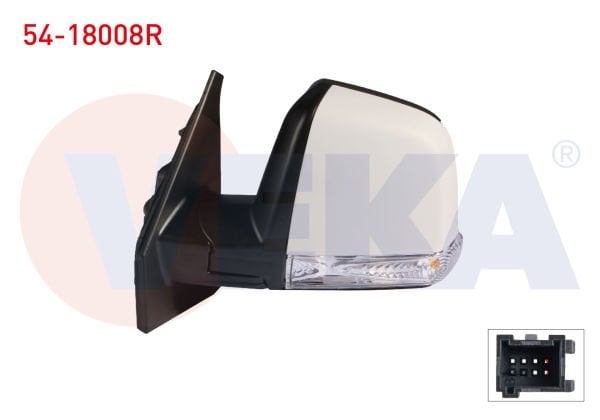 Doblo IV Tek Cam Mekanik Sağ Ayna Veka 54-18008R