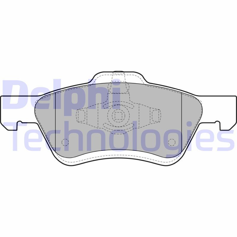 Ford Maverick 2001-2005 Arası 2.3 16V, 3.0 V6 24V, 3.0 V6 24V FWD, 2.0 16V FWD Delphi Marka Ön Balata