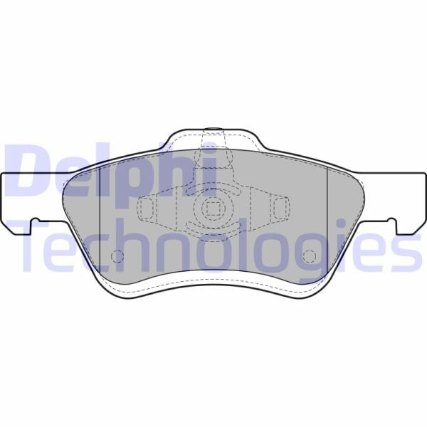Ford Maverick 2001-2005 Arası 2.3 16V, 3.0 V6 24V, 3.0 V6 24V FWD, 2.0 16V FWD Delphi Marka Ön Balata
