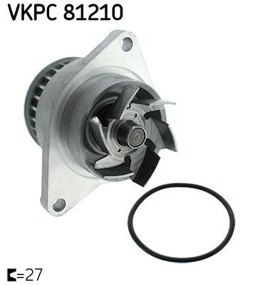 Volkswagen Golf 1989-1999 Arası 1.4, 1.6 SKF Marka Devirdaim Su Pompası