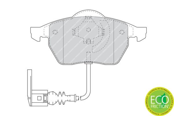 Seat Toledo 1998-2006 Arası 1.9 TDI Ferodo Marka Ön Balata