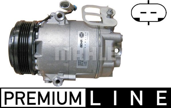 Opel Astra 1998-2005 Arası 1.6 16V Behr Marka Klima Kompresörü