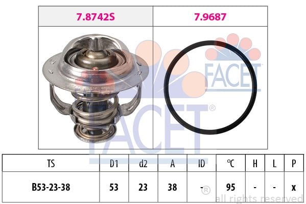Skoda Octavia 2004-2013 Arası 1.8 TSI 4x4 Facet Marka Termostat