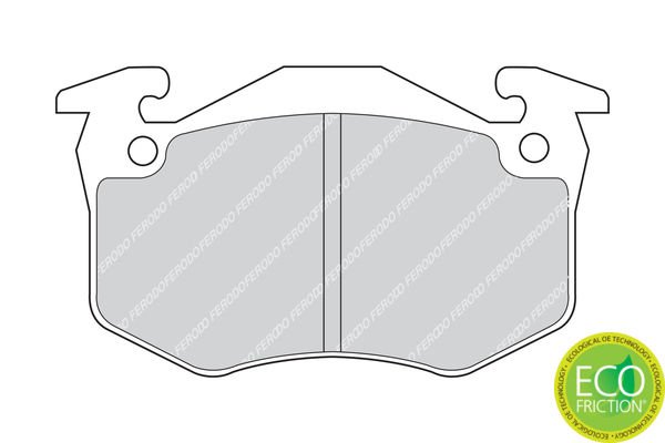 Renault Twingo 1993-2012 Arası 1.2 Ferodo Marka Ön Balata