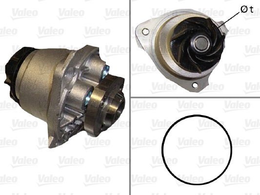 Volkswagen Golf 1997-2008 Arası 2.8 VR6 4motion Valeo Marka Devirdaim Su Pompası