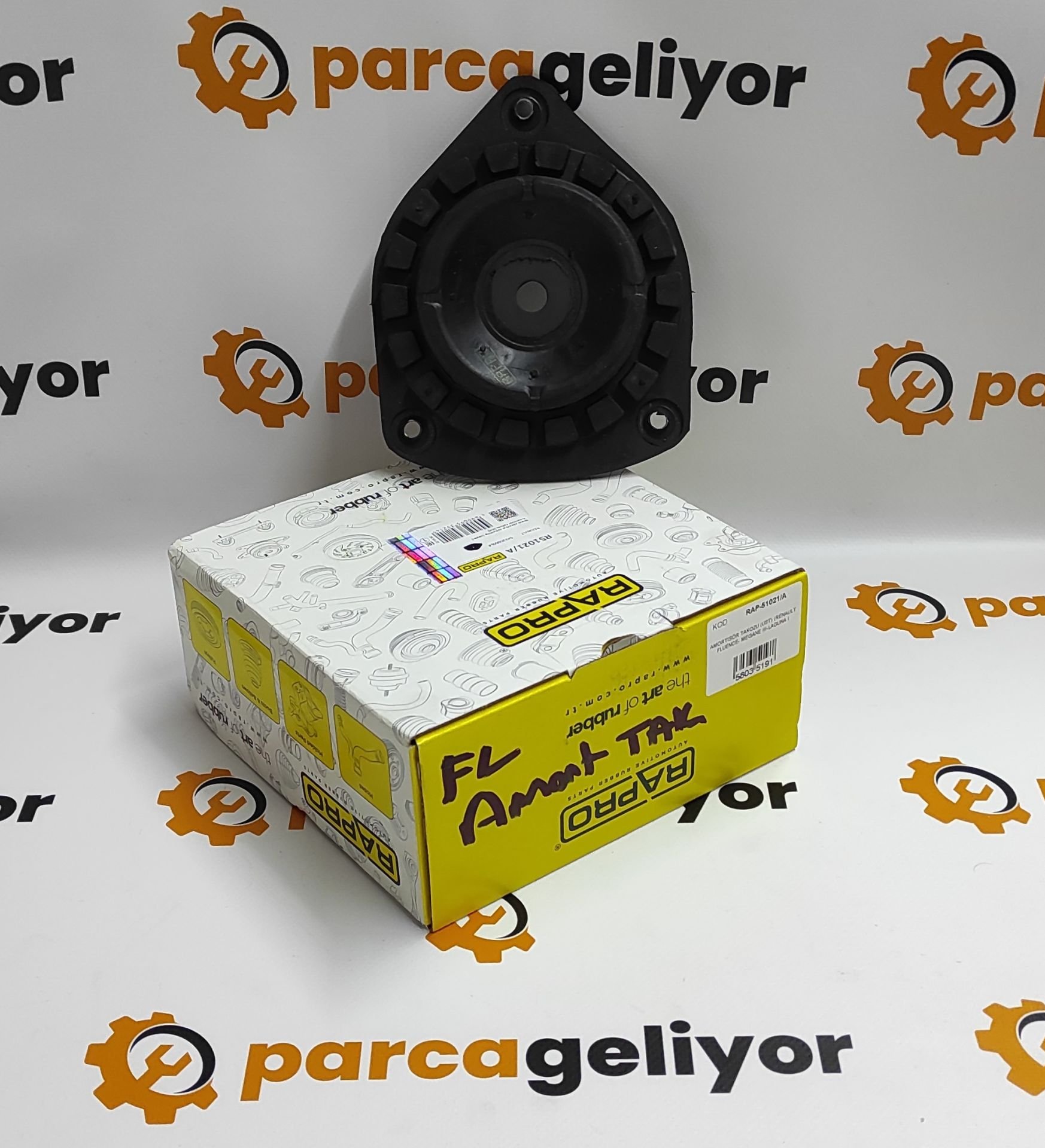 Scenic III 1.6 16V Amortisör Takozu Sağ-Sol Rapro RAP-51021/A