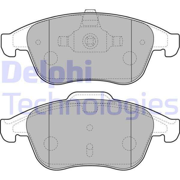 Renault Scenic 2008-2012 Arası 1.6 E85 Delphi Marka Ön Balata