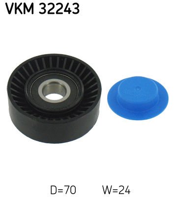 Fiat Brava 1995-2003 Arası 1.6 16V SKF Marka Vantilatör Kayış Gergi Rulmanı