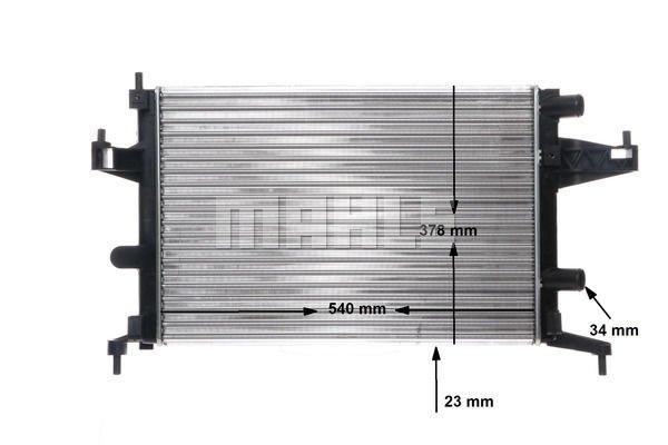 Opel Tigra 2004-2010 Arası 1.4 Mahle Marka Su Radyatörü