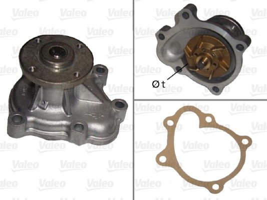 Opel Corsa 1982-1994 Arası 1.5 TD, 1.5 D Valeo Marka Devirdaim Su Pompası